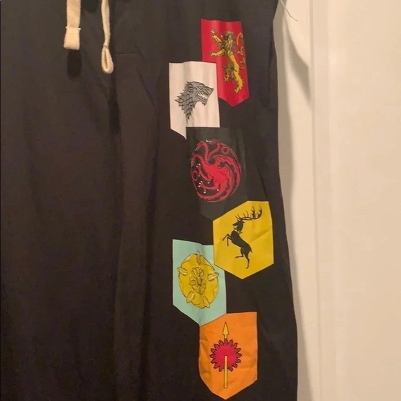 Game of Thrones Sweatpants Size Large NWT - Picture 6 of 12